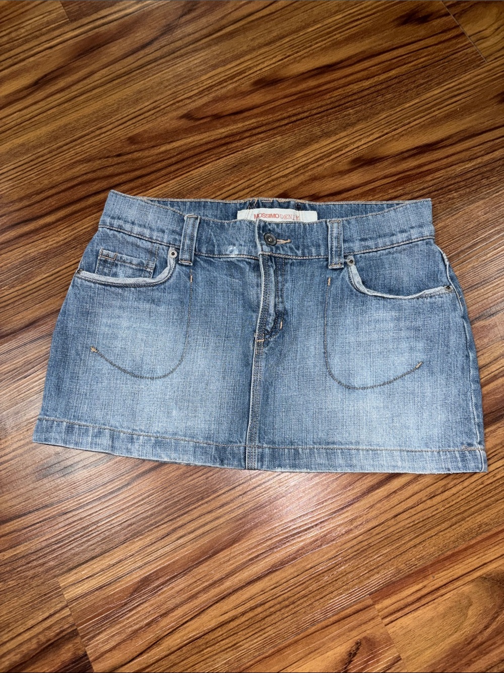 Y2K Mossimo Supply Co. Denim Mini Skirt